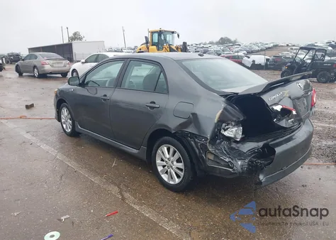 2010 Toyota Corolla Base from USA, damaged, VIN 2T1BU4EE4AC535610